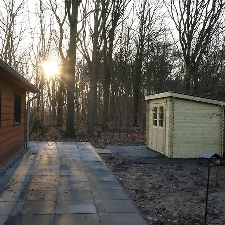 Luxe Houten Boshuis Retreat Met Prive Werkruimte * Meijel